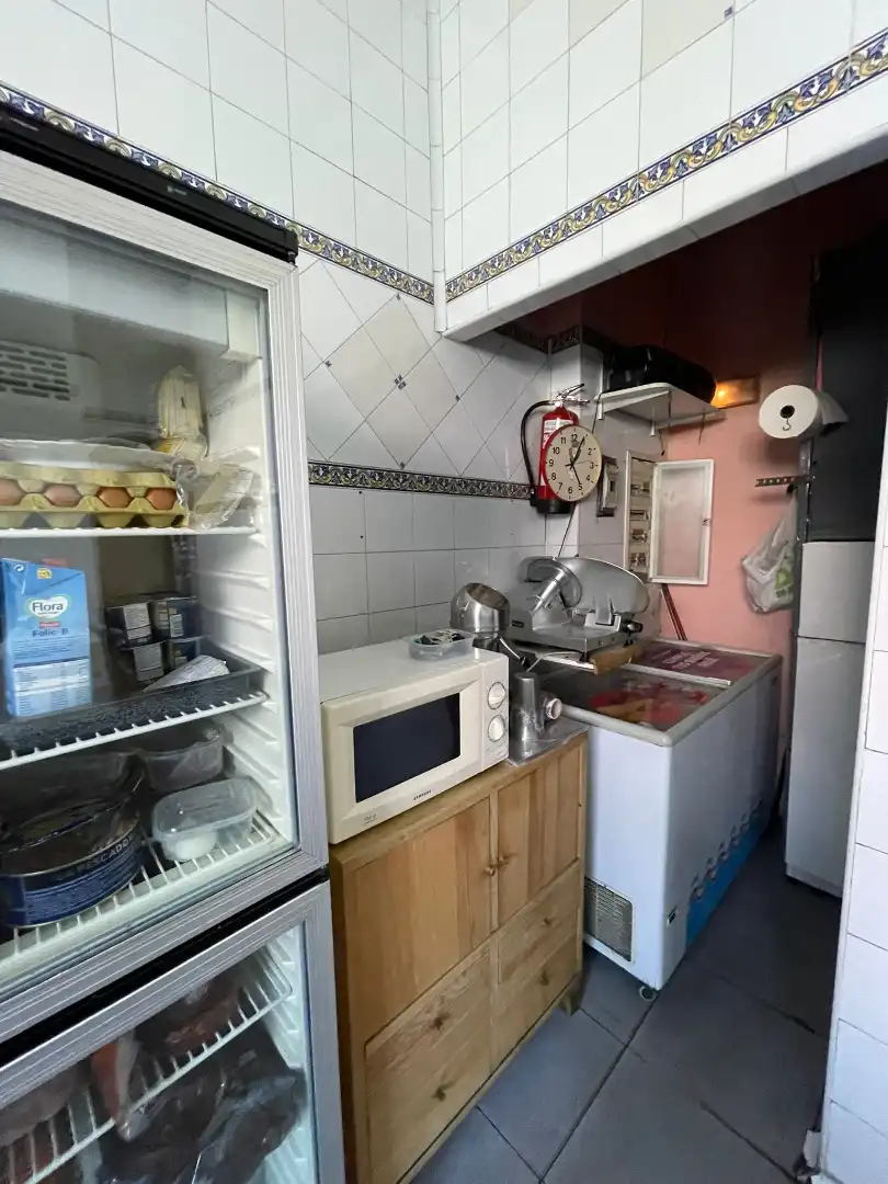 Cocina de Local en venta en Valle de Trápaga-Trapagaran con Aire acondicionado, Terraza y Amueblado