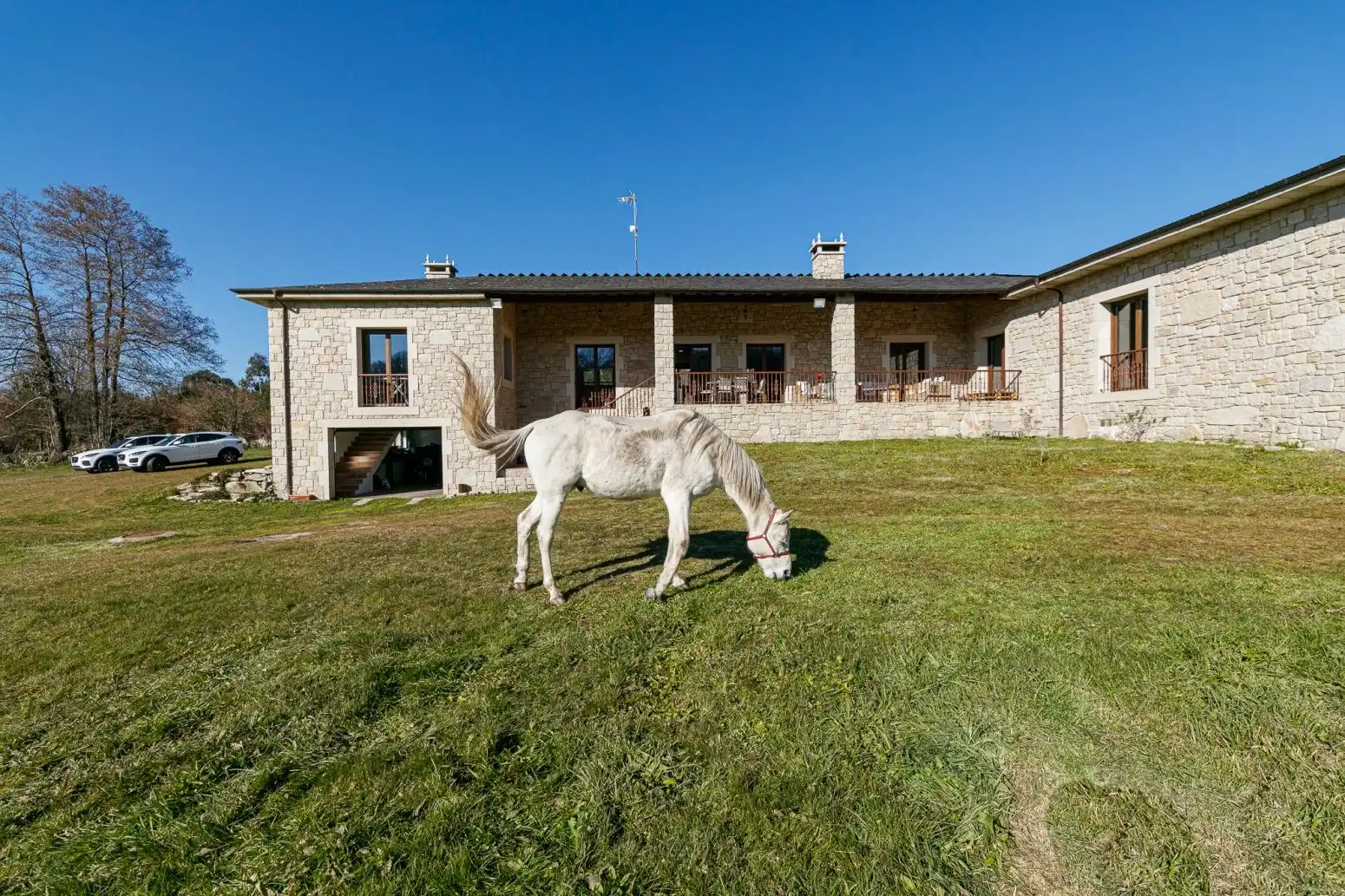 Exterior view of Houses for sale in Friol  with Heating, Private garden and Furnished
