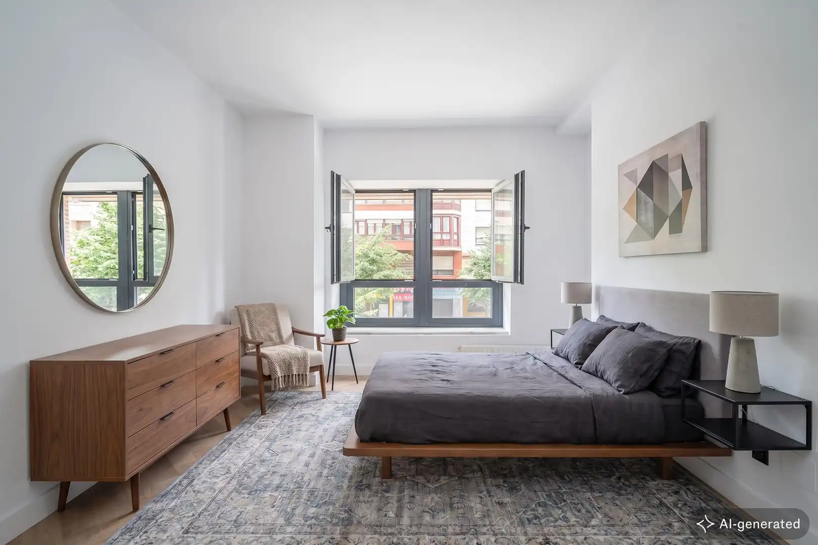 Schlafzimmer von Wohnung zum Verkauf in Gijón  mit Heizung