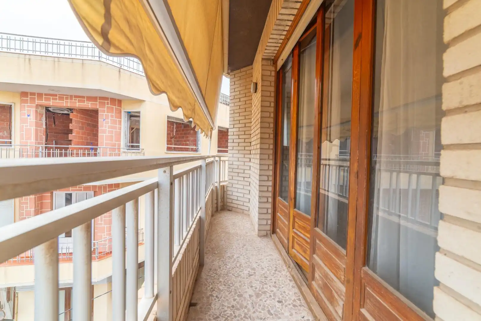 Balcony of Flat for sale in San Javier  with Air Conditioner, Terrace and Furnished