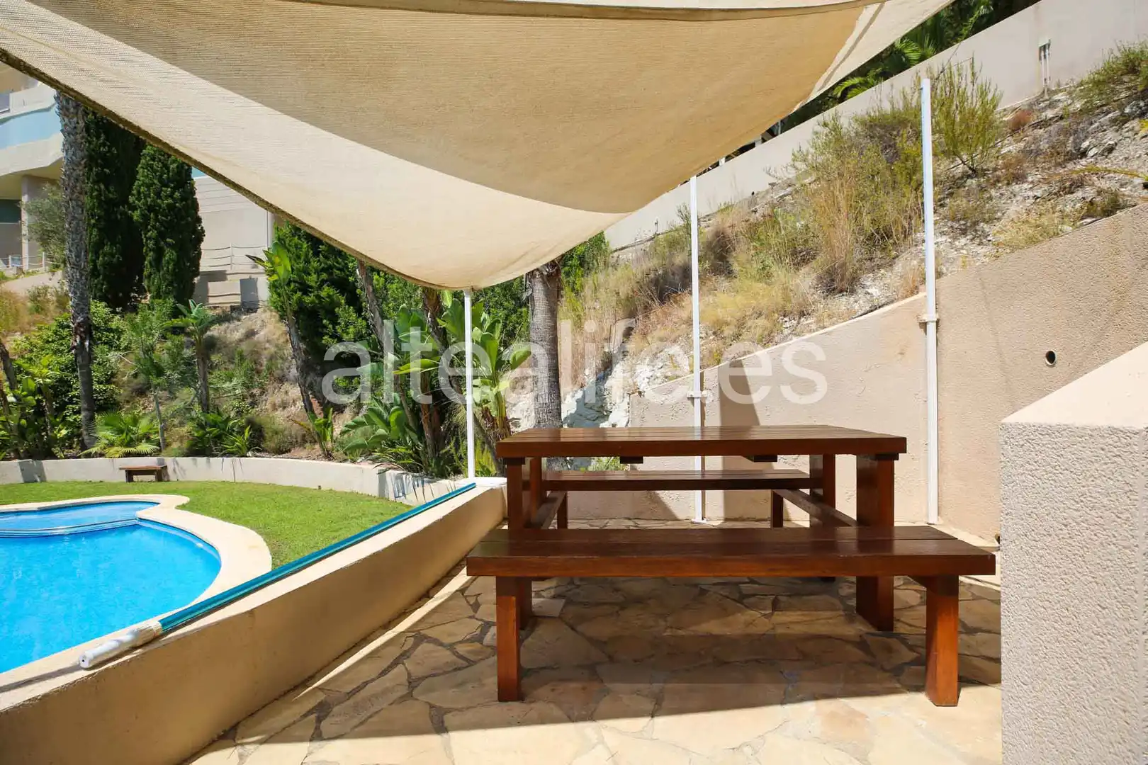 Terrassa de Apartament en venda en Altea amb Aire condicionat, Terrassa i Forn