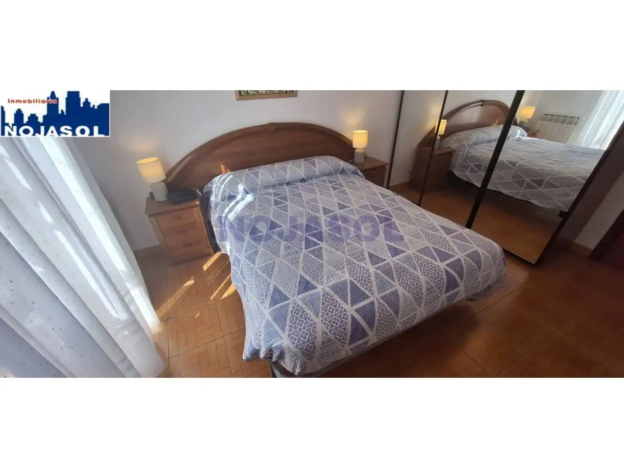 Bedroom of Flat for rent in Noja  with Heating, Terrace and Furnished