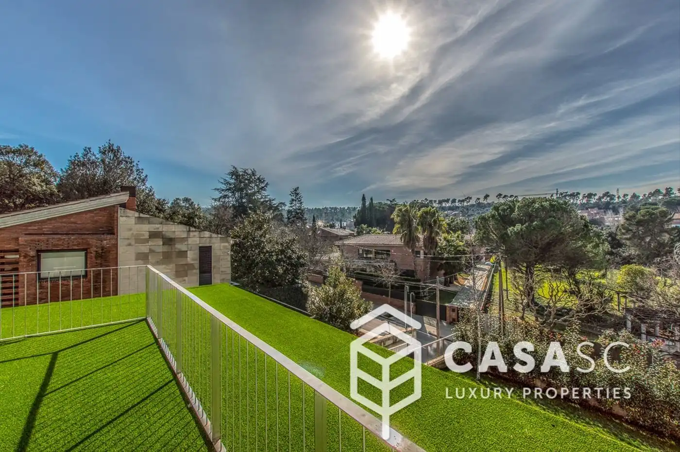 Terrace of Houses for sale in Sant Cugat del Vallès  with Air Conditioner, Heating and Private garden