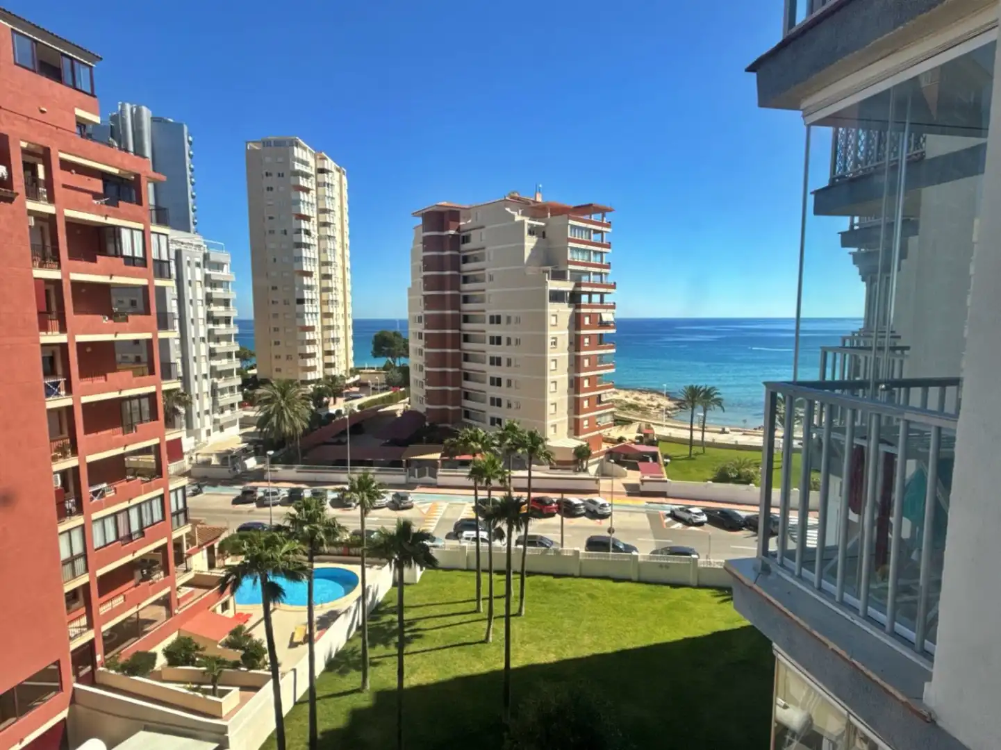 Exterior view of Apartments for sale in Calpe / Calp  with Air Conditioner, Heating and Private garden
