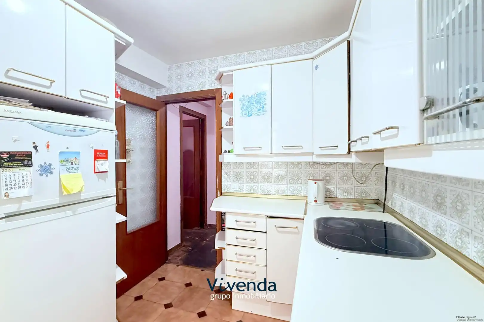 Kitchen of Flat for sale in Móstoles  with Heating, Parquet flooring and Terrace