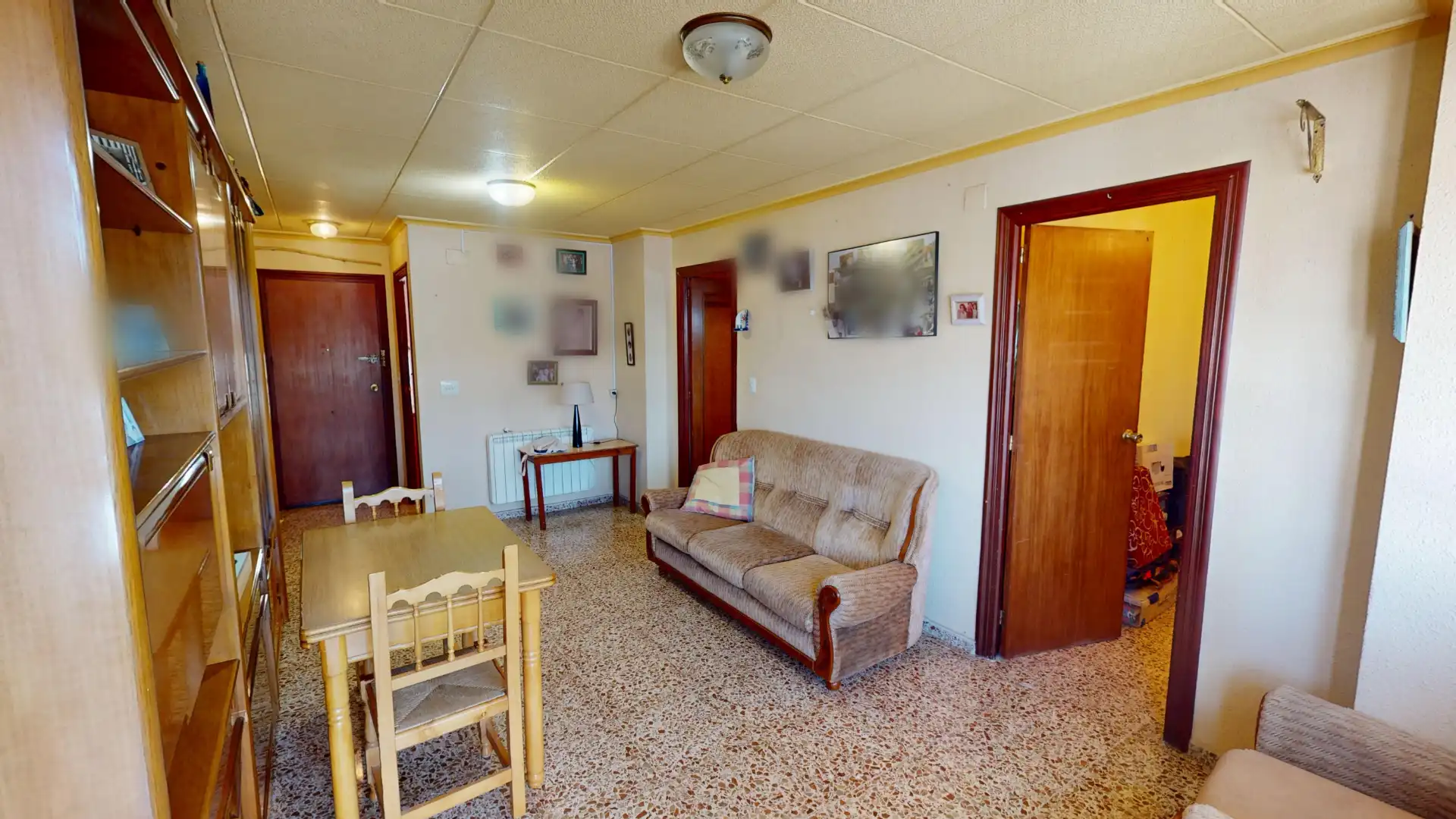 Living room of Flat for sale in Elche / Elx  with Furnished and Balcony