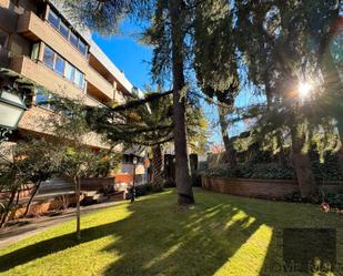 Exterior view of Flat to rent in  Madrid Capital  with Air Conditioner, Heating and Parquet flooring