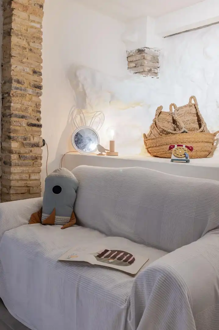 Habitación de Finca rústica en venta en Venta del Moro con Jardín privado, Terraza y Amueblado