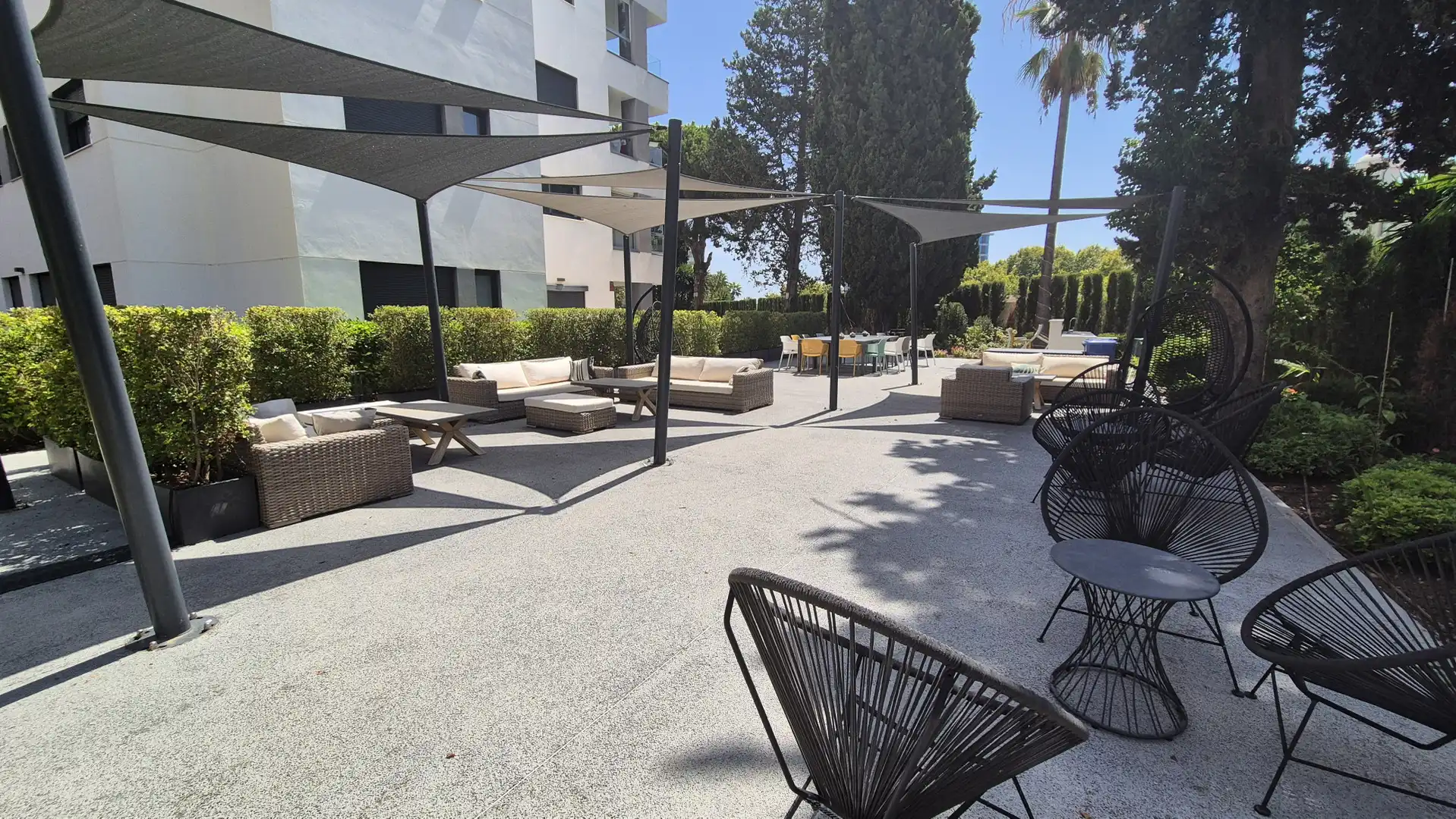 Terrace of Ground floor for rent in Marbella  with Air Conditioner, Terrace and Storage room