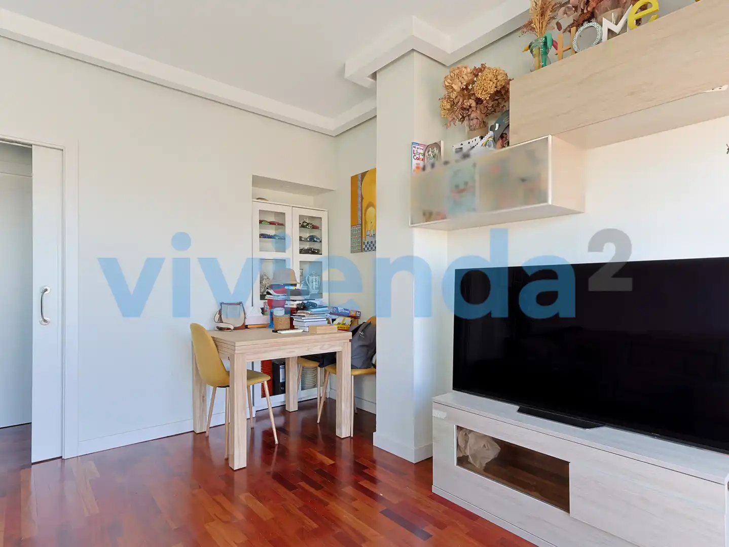 Wohnzimmer von Dachboden zum Verkauf in Madrid mit Klimaanlage, Heizung und Terrasse
