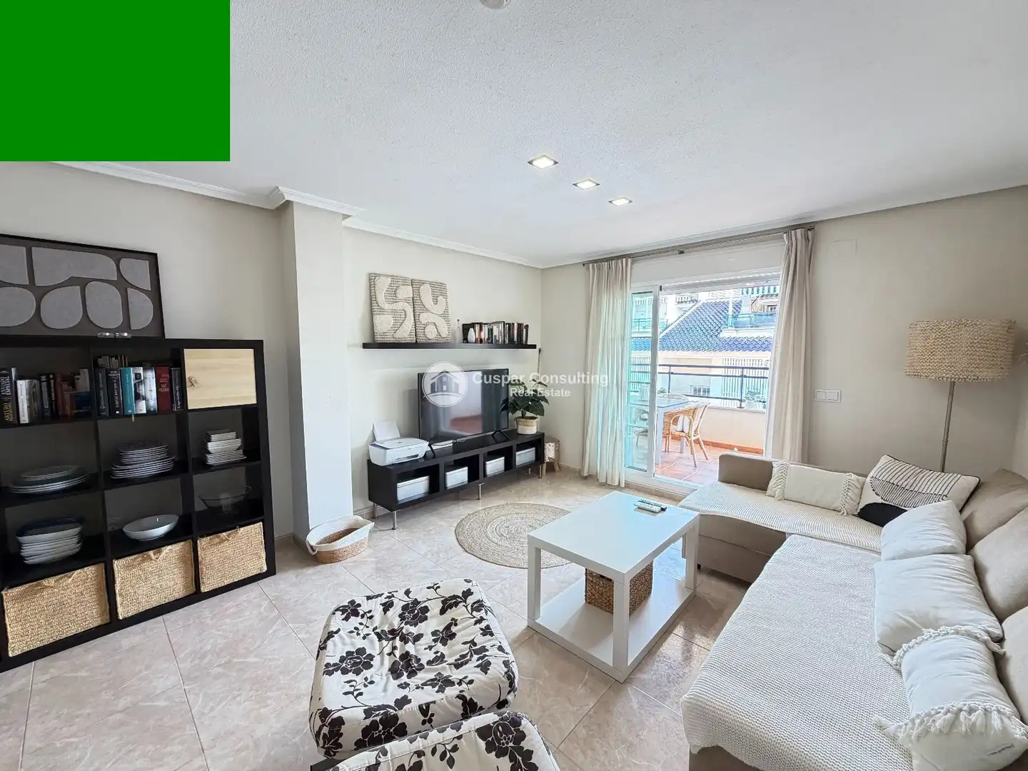 Sala d'estar de Apartament en venda en Pueblo Latino