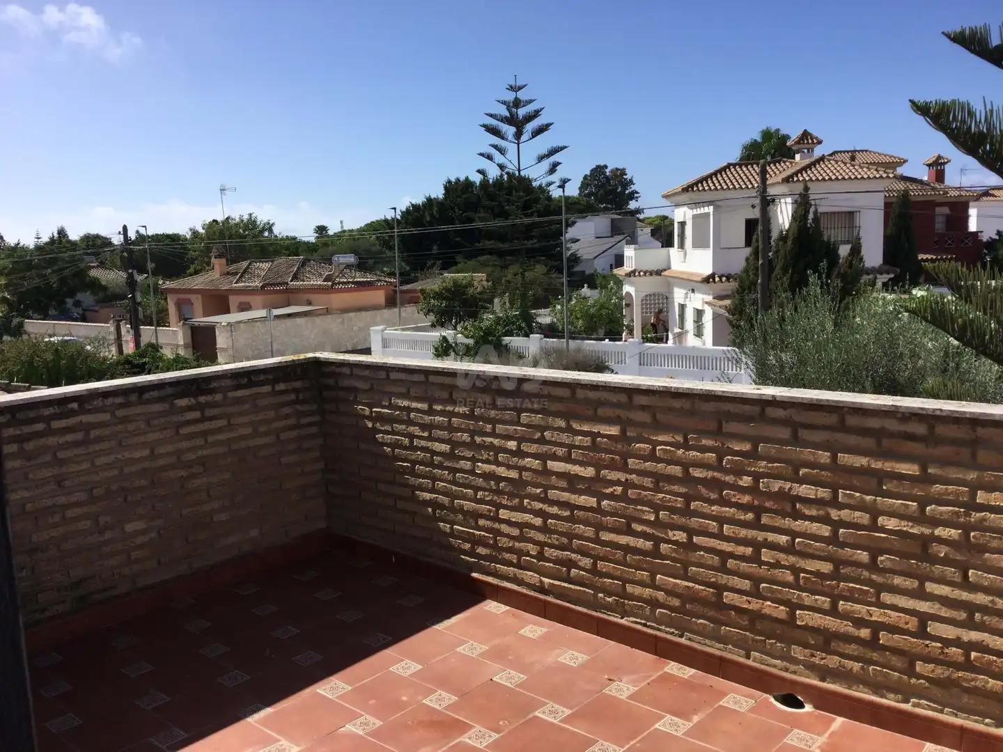 Terraza de Casa o chalet en venta en Chiclana de la Frontera con Aire acondicionado, Calefacción y Piscina