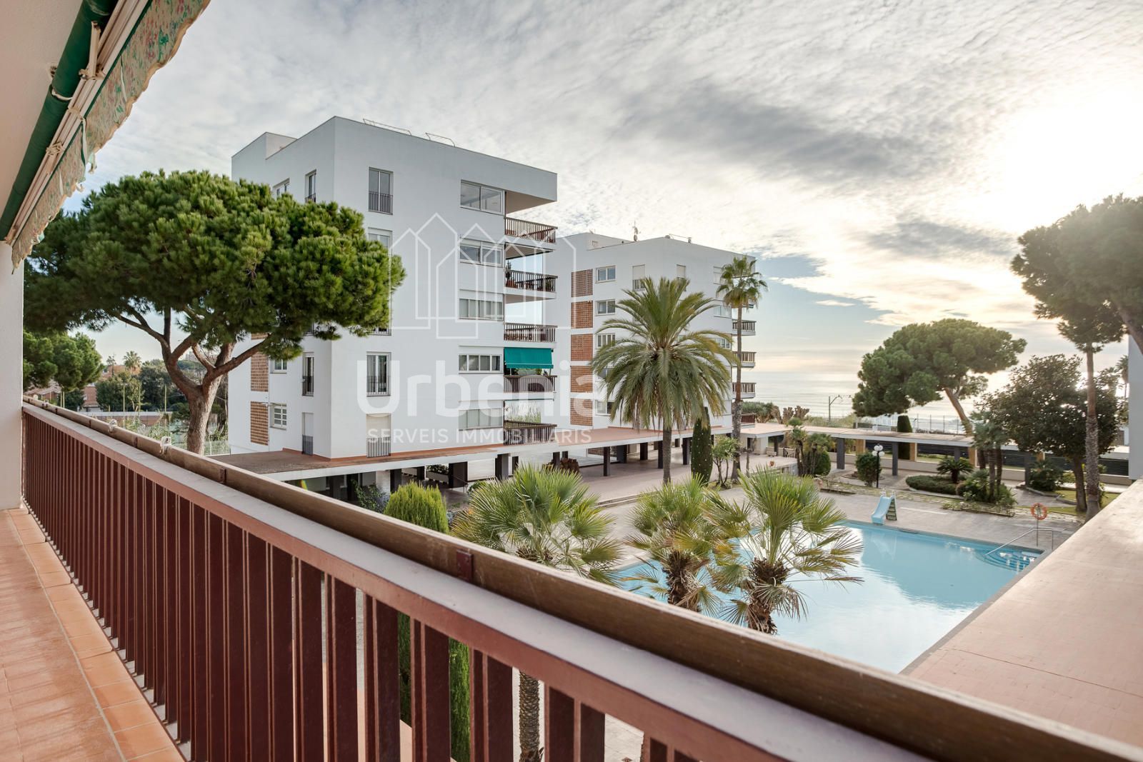 Exterior view of Flat for sale in Sant Andreu de Llavaneres  with Air Conditioner, Heating and Terrace