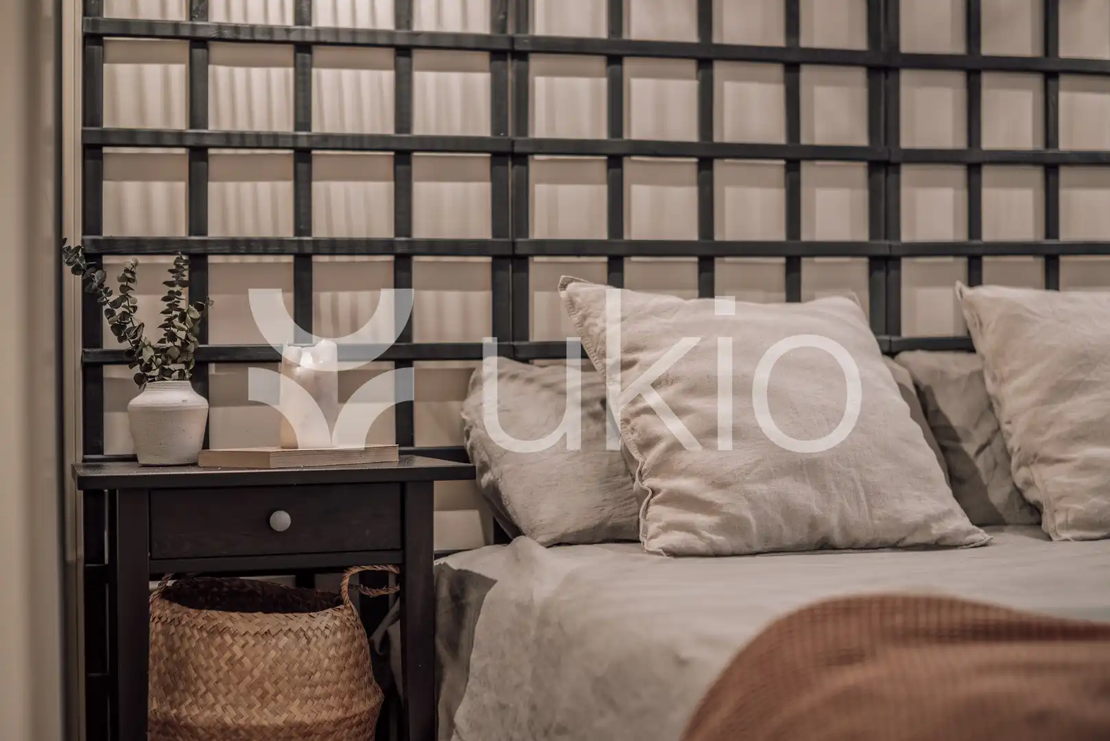 Schlafzimmer von Wohnungen zur Miete in Madrid mit Klimaanlage, Heizung und Terrasse