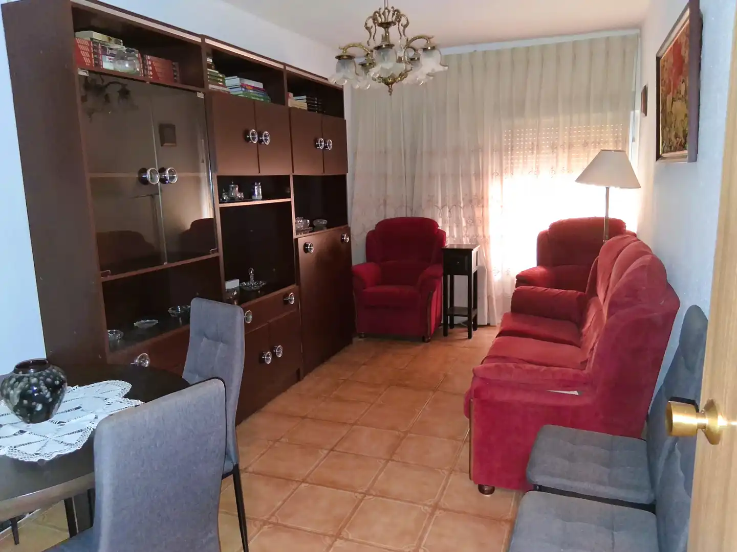 Sala d'estar de Pis en venda en Las Fuentes