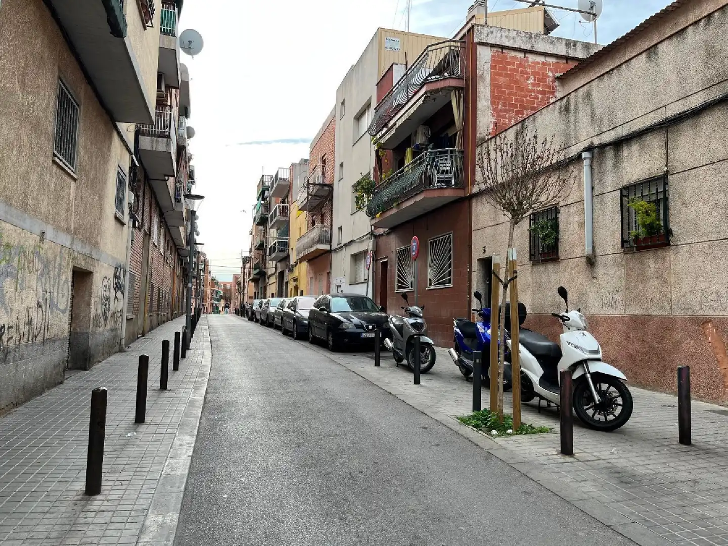 Vista exterior de Pis en venda en Badalona