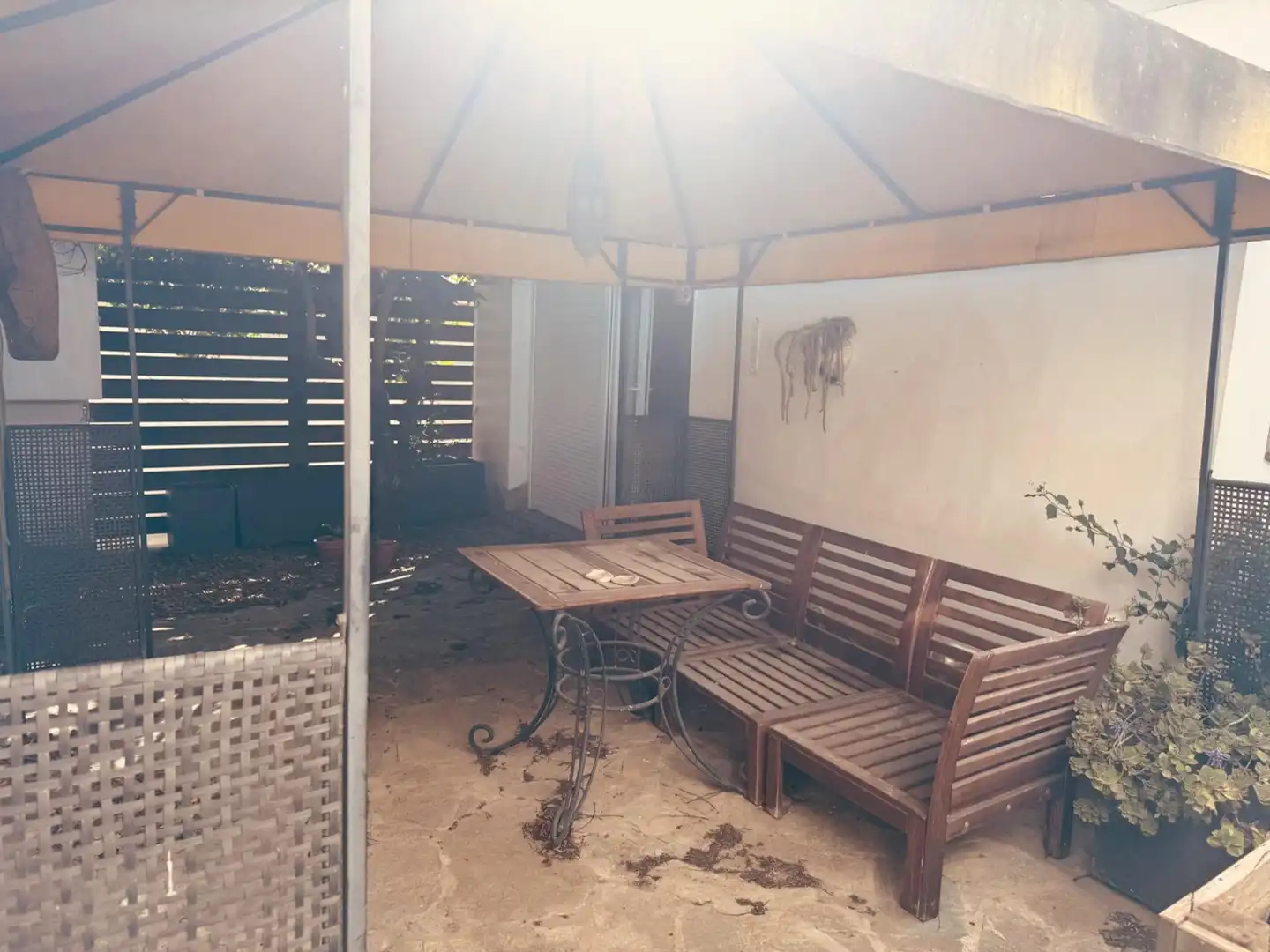Terrasse von Haus oder Chalet zum Verkauf in Chiclana de la Frontera mit Klimaanlage, Privatgarten und Abstellraum