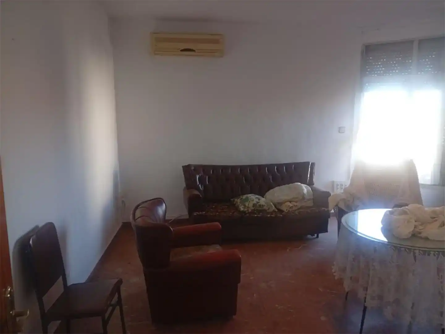 Sala de estar de Piso en venta en Alcuéscar con Aire acondicionado y Balcón