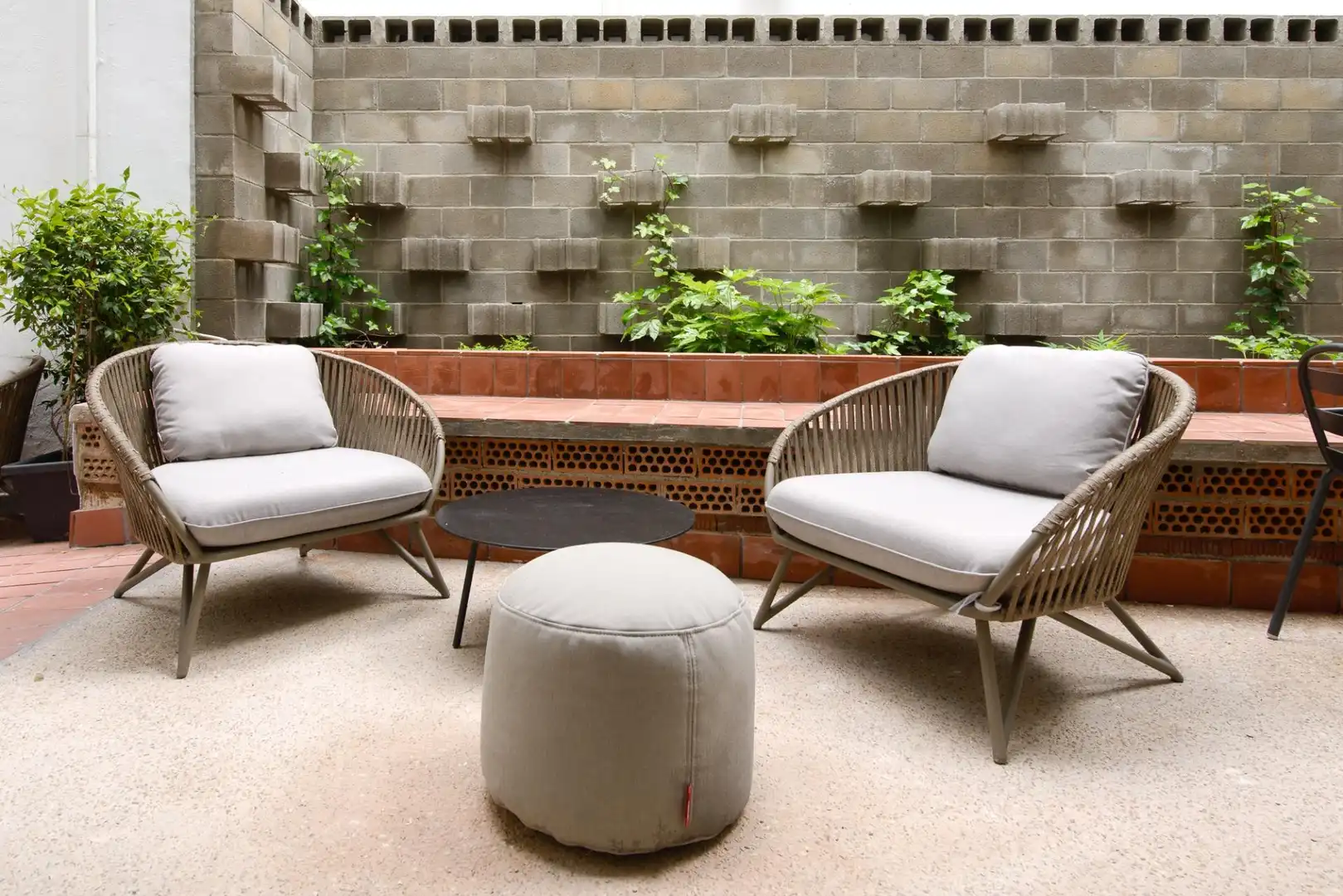 Terrasse von Wohnung zur Miete in Madrid mit Klimaanlage und Möbliert