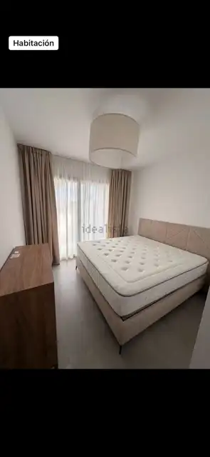 Dormitori de Dúplex de lloguer en Mijas amb Aire condicionat, Jardí privat i Terrassa