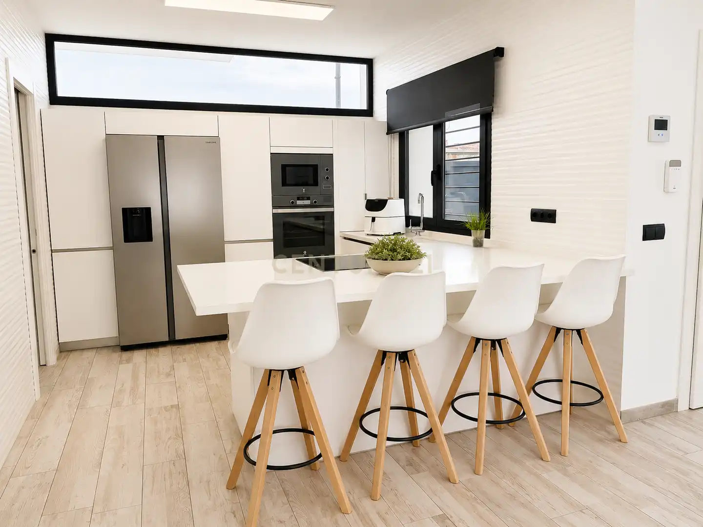 Kitchen of Houses for sale in Málaga  with Air Conditioner, Private garden and Storage room