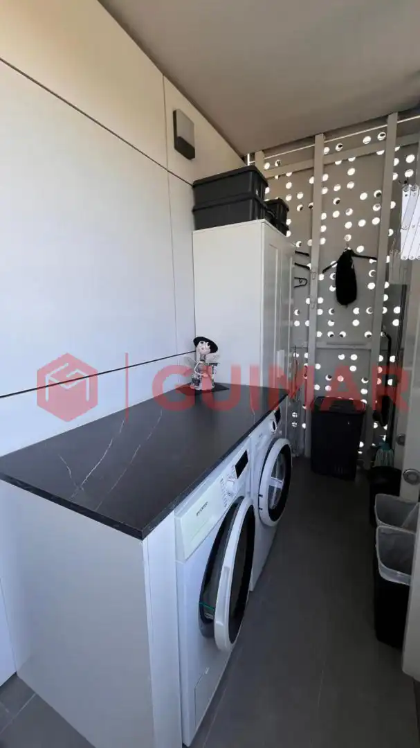 Kitchen of Flat for sale in Sant Just Desvern  with Air Conditioner, Heating and Private garden