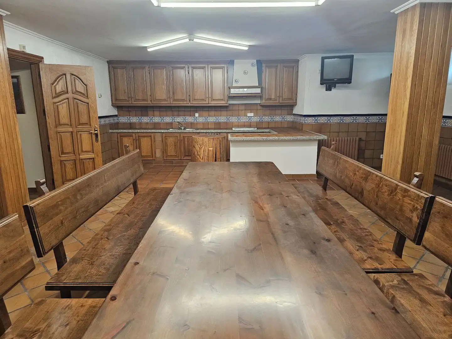 Cocina de Casa o chalet en venta en Santa Comba con Calefacción, Jardín privado y Terraza