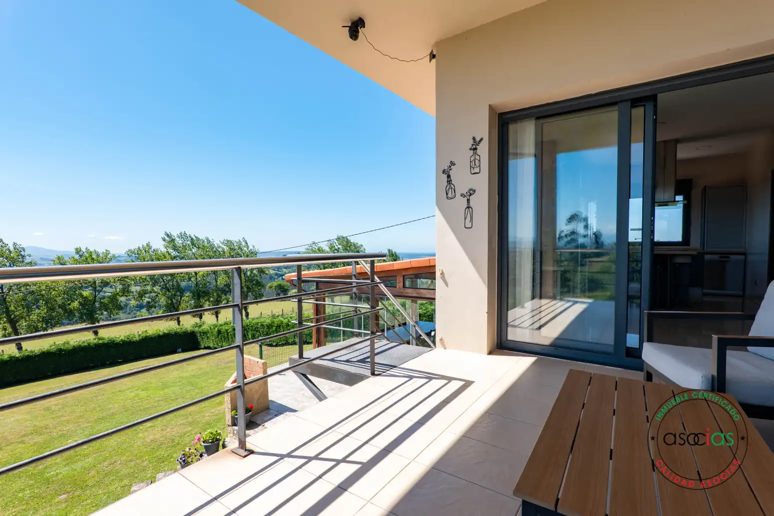 Terraza de Casa o chalet en venta en Gijón  con Calefacción, Jardín privado y Terraza