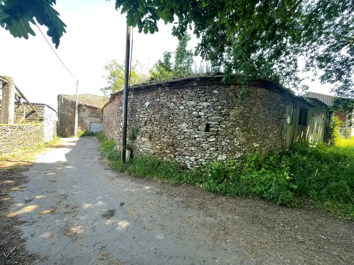 Vista exterior de Finca rústica en venta en Lalín con Amueblado