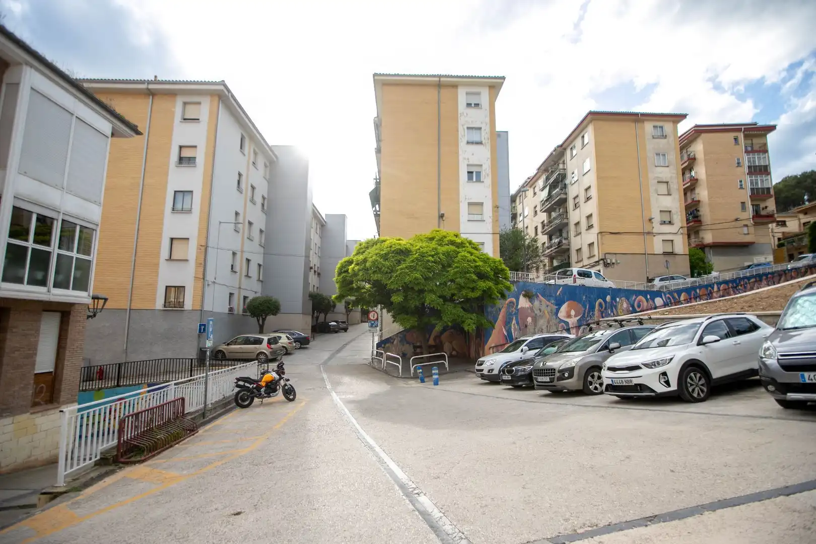 Außenansicht von Wohnung zum Verkauf in Estella / Lizarra mit Heizung, Terrasse und Möbliert