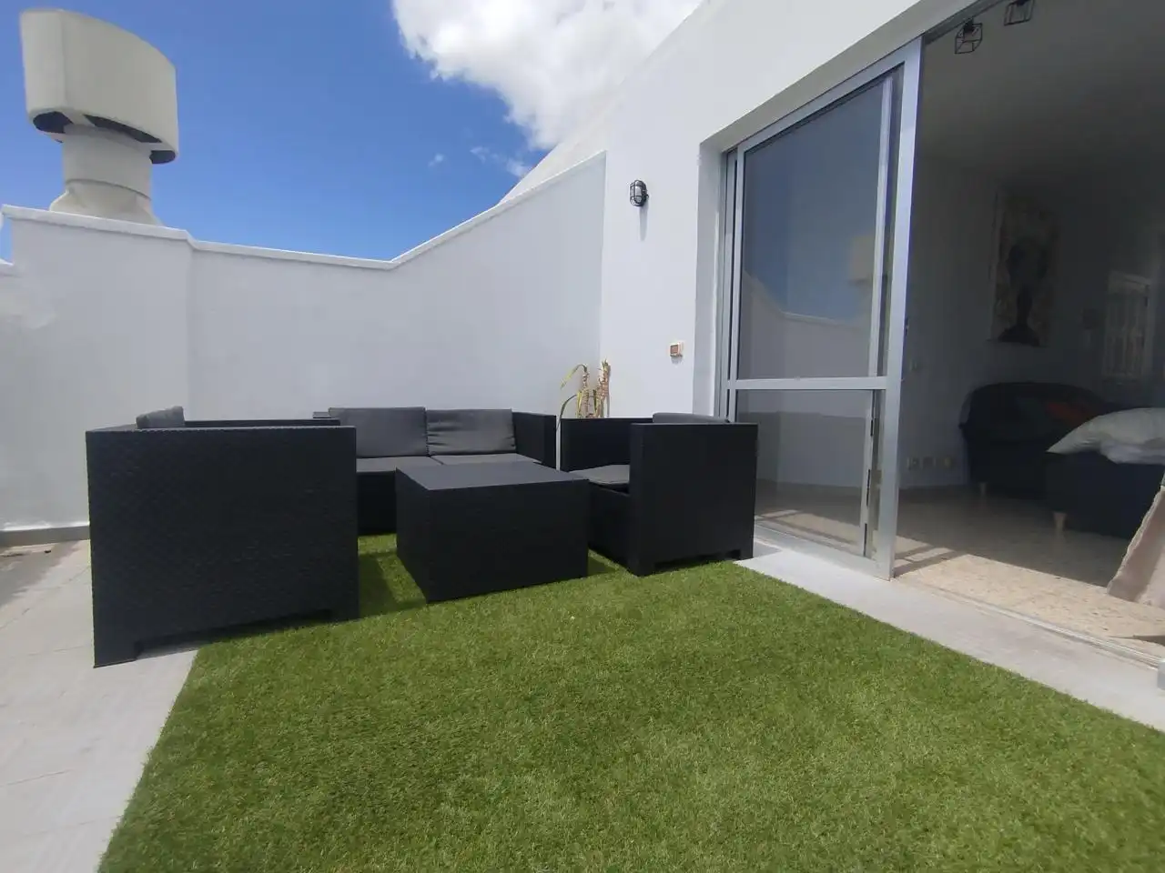 Terrace of Attic for rent in Santa Lucía de Tirajana  with Terrace, Furnished and Internet