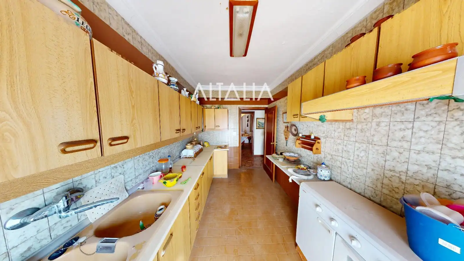 Kitchen of Houses for sale in Belmonte  with Terrace, Storage room and Furnished