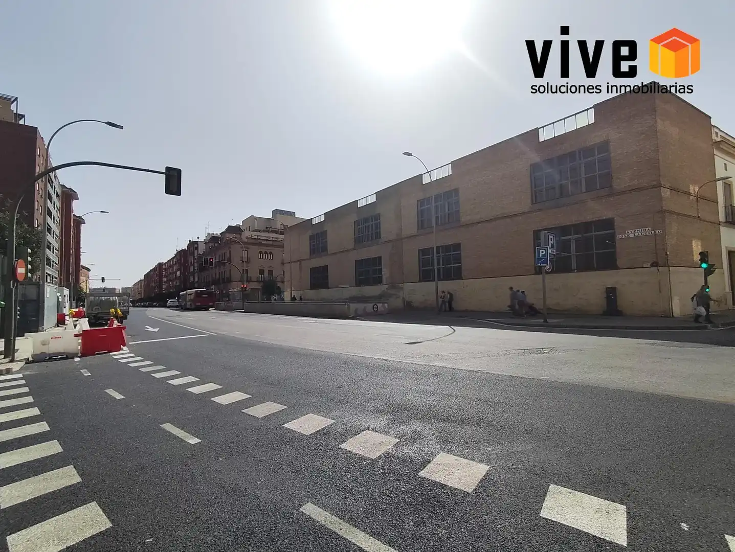Exterior view of Flat for sale in Sevilla  with Air Conditioner and Terrace