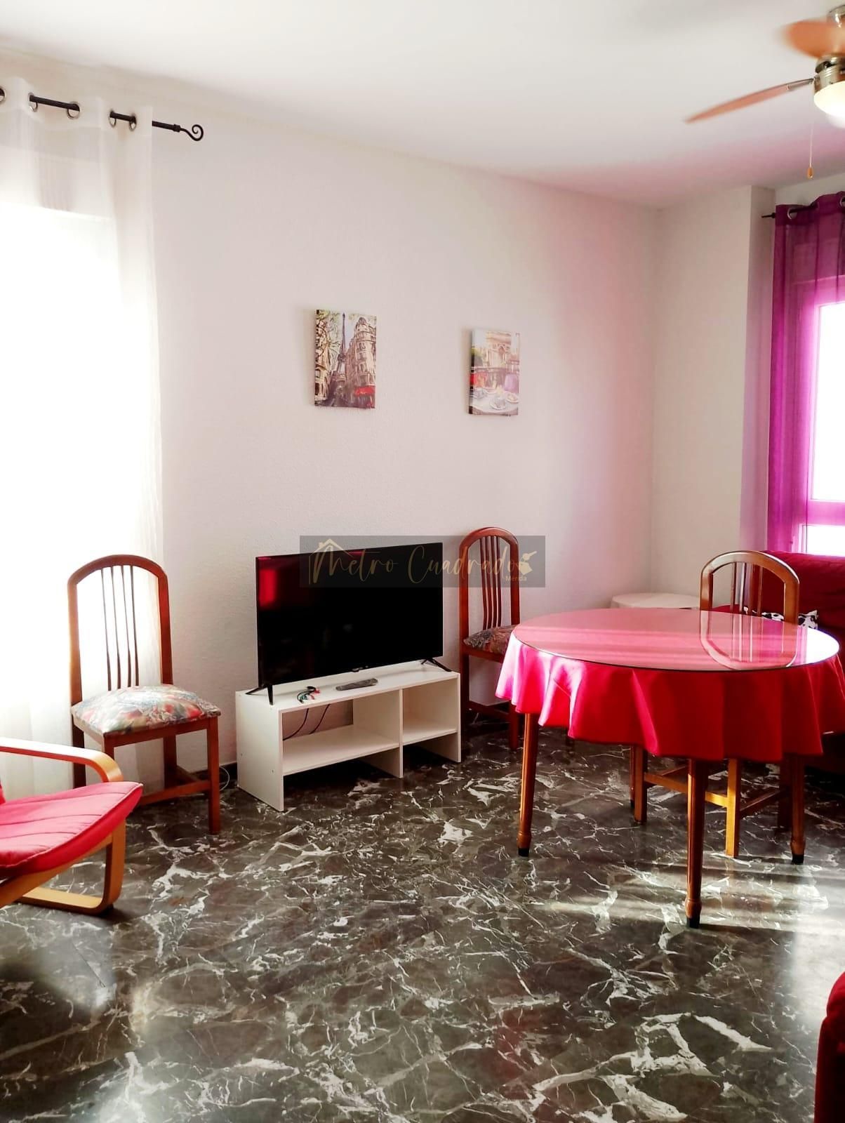 Living room of Flat to rent in Mérida  with Air Conditioner, Storage room and Furnished