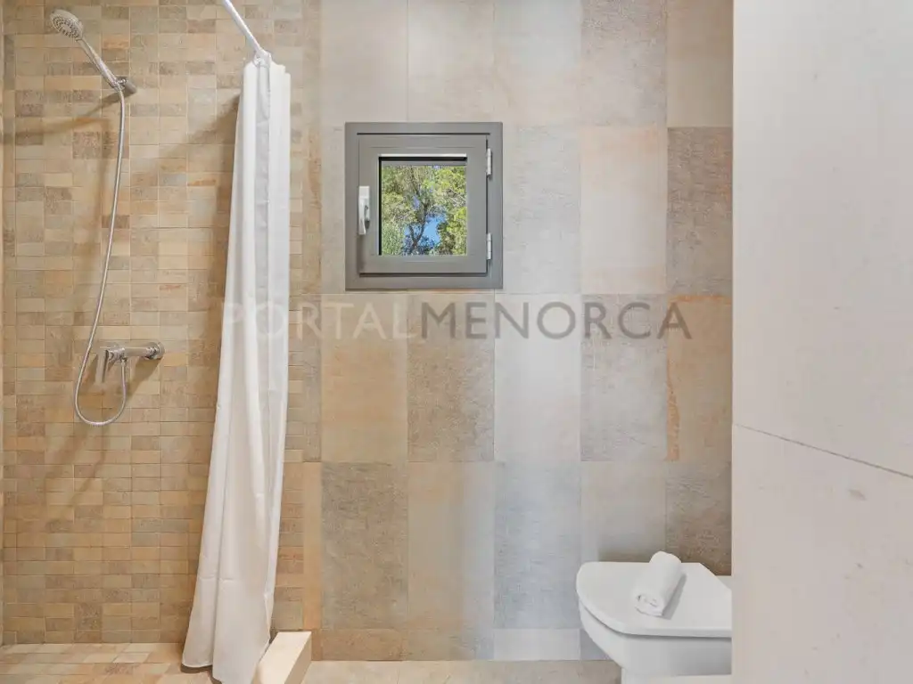 Bany de Casa o xalet en venda en Es Mercadal amb Jardí privat, Terrassa i Piscina