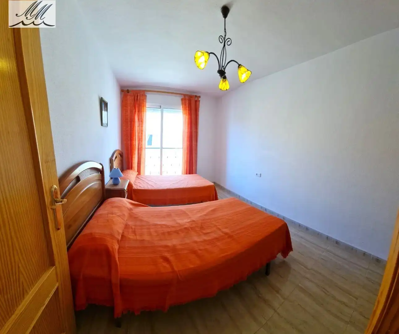 Bedroom of Attic for sale in Cartagena  with Air Conditioner, Terrace and Furnished