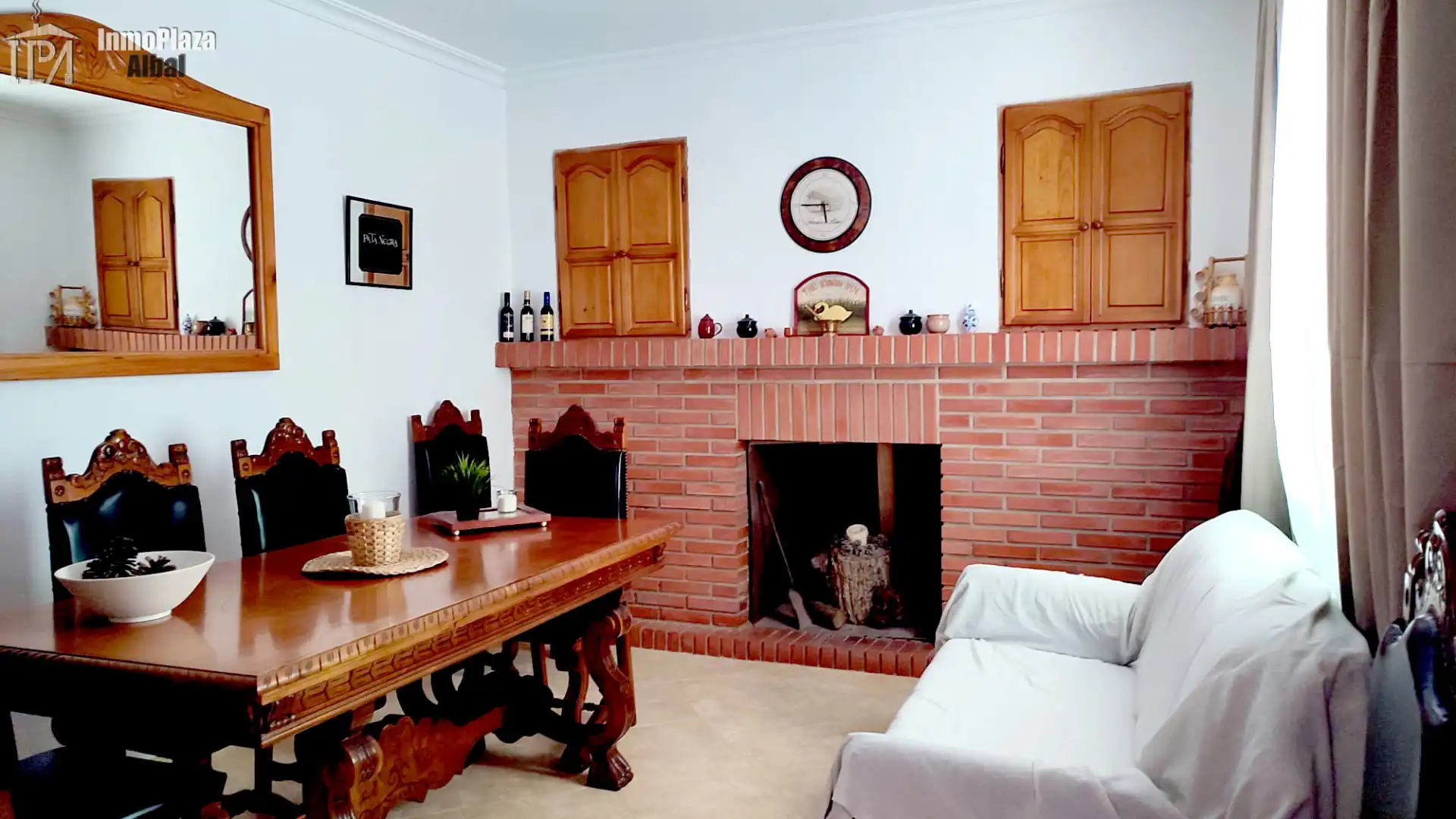 Sala de estar de Casa adosada en venta en Moral de Calatrava con Aire acondicionado, Terraza y Trastero