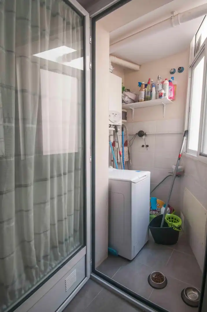Badezimmer von Wohnung zum Verkauf in Mérida mit Klimaanlage, Heizung und Abstellraum