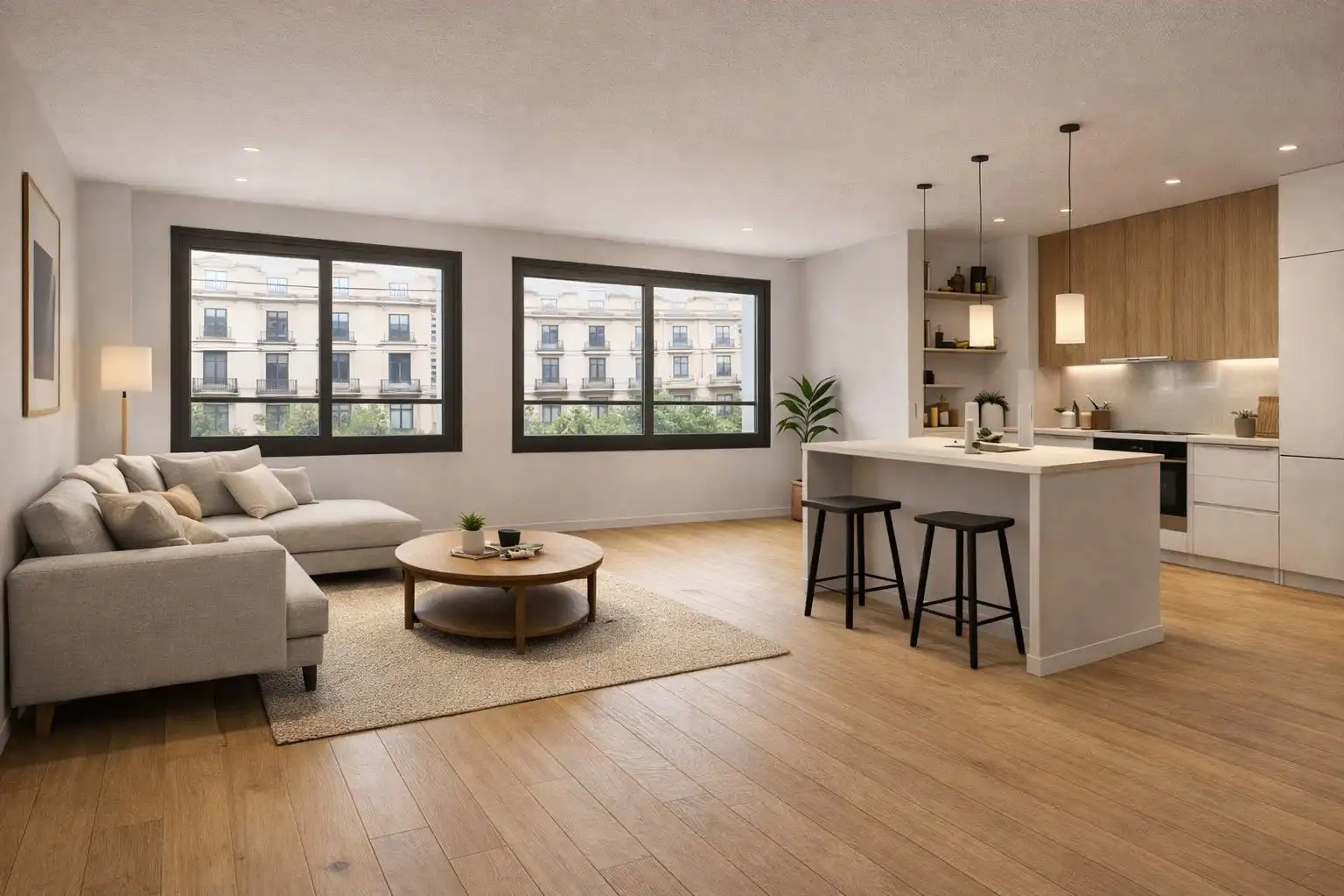 Wohnzimmer von Wohnung zum Verkauf in Barcelona