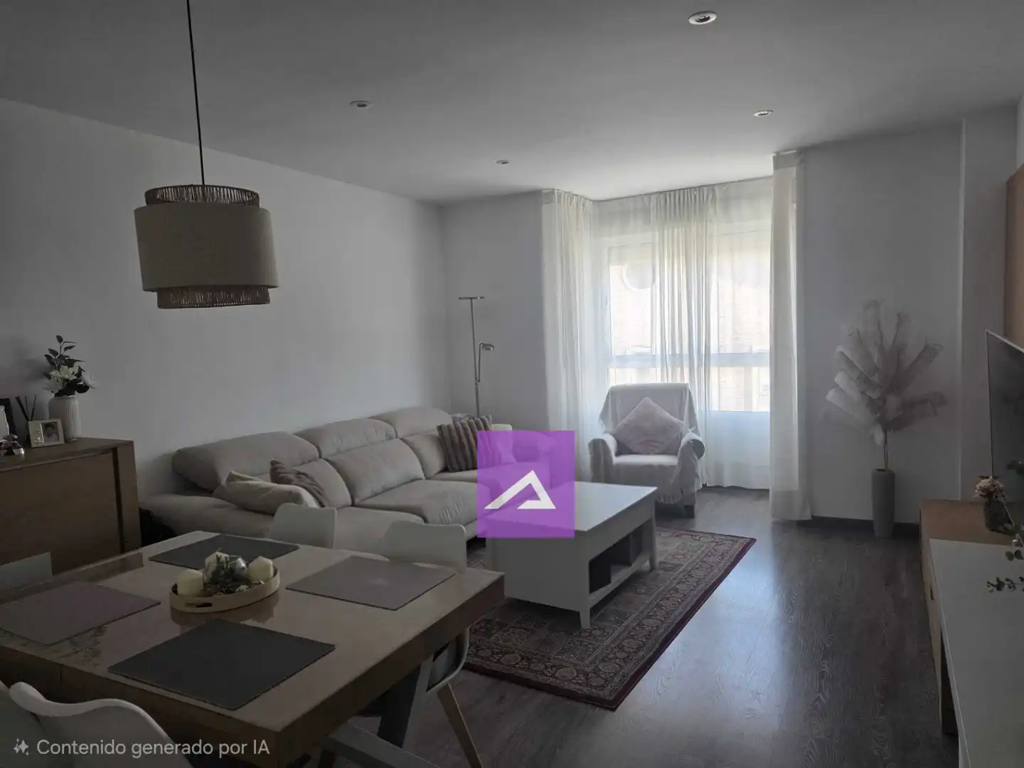 Sala d'estar de Pis en venda en Algemesí amb Aire condicionat i Traster