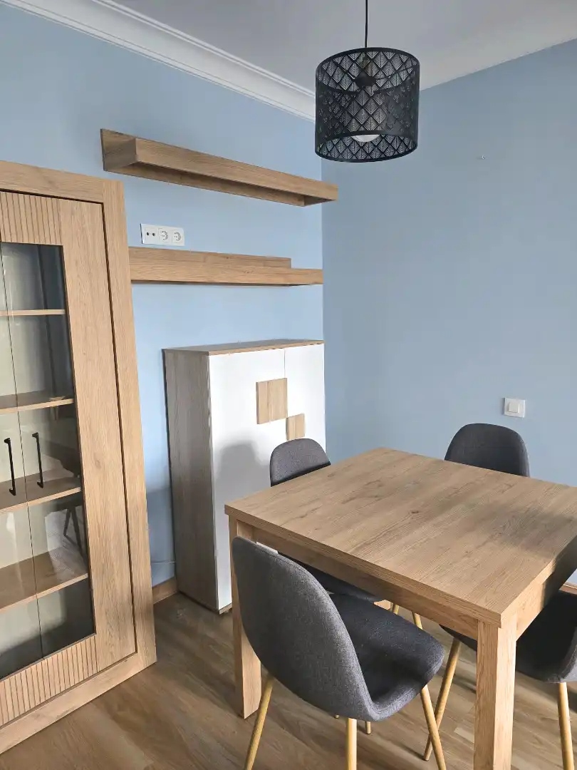 Dining room of Flat for rent in Ferrol  with Heating, Furnished and Oven