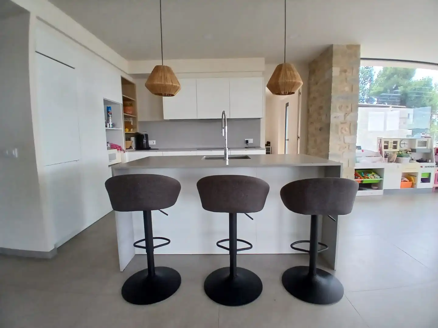 Cocina de Casa o chalet en venta en Albons con Aire acondicionado, Calefacción y Jardín privado