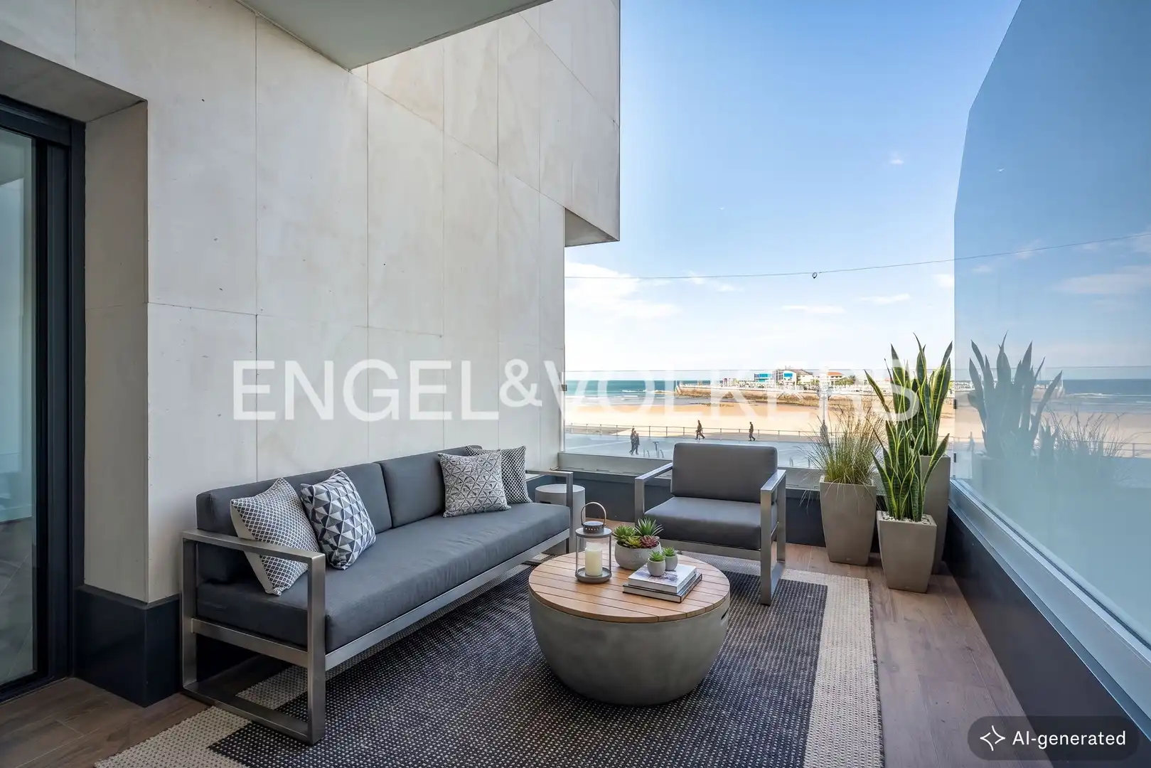 Terrace of Flat for sale in Gijón   with Heating and Terrace