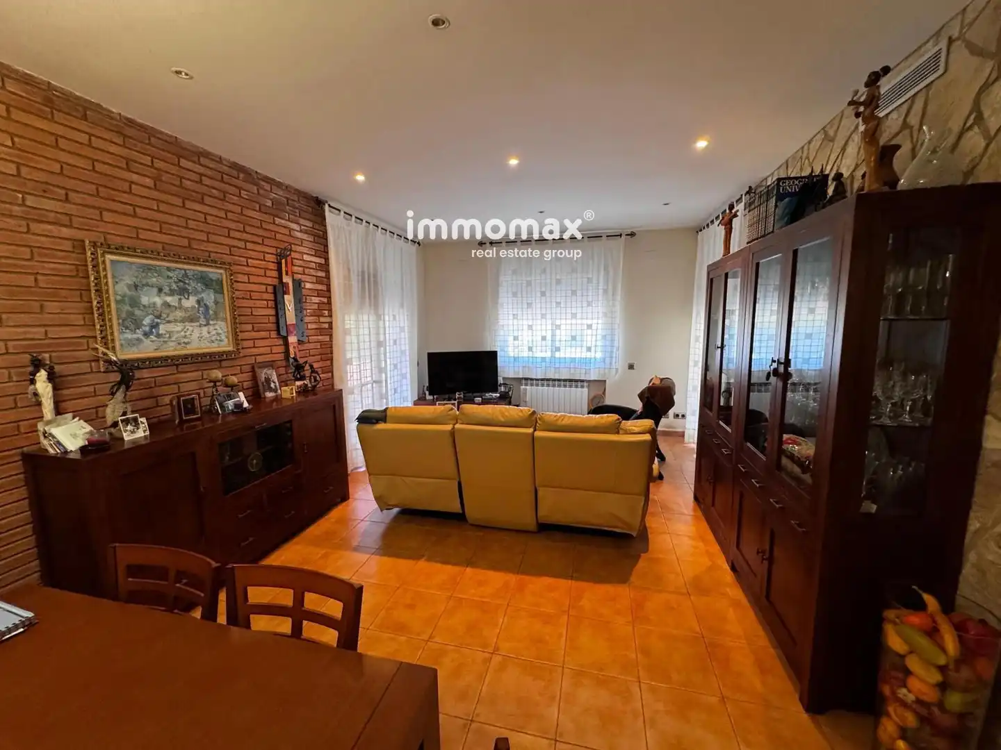 Sala de estar de Casa o chalet en venta en Vallirana con Aire acondicionado, Calefacción y Terraza