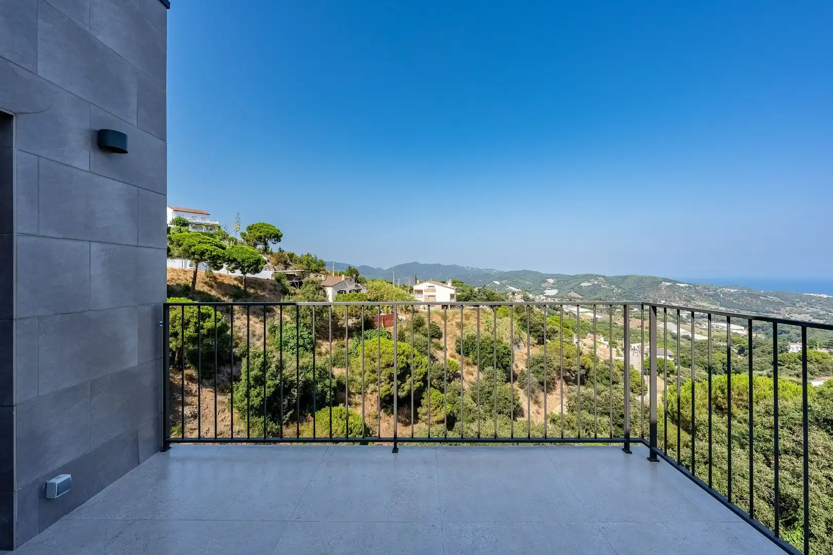 Terrassa de Casa o xalet en venda en Sant Cebrià de Vallalta amb Aire condicionat, Calefacció i Jardí privat