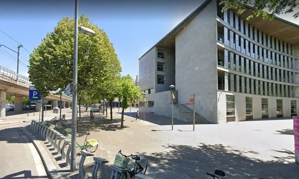 Exterior view of Garage for rent in Girona