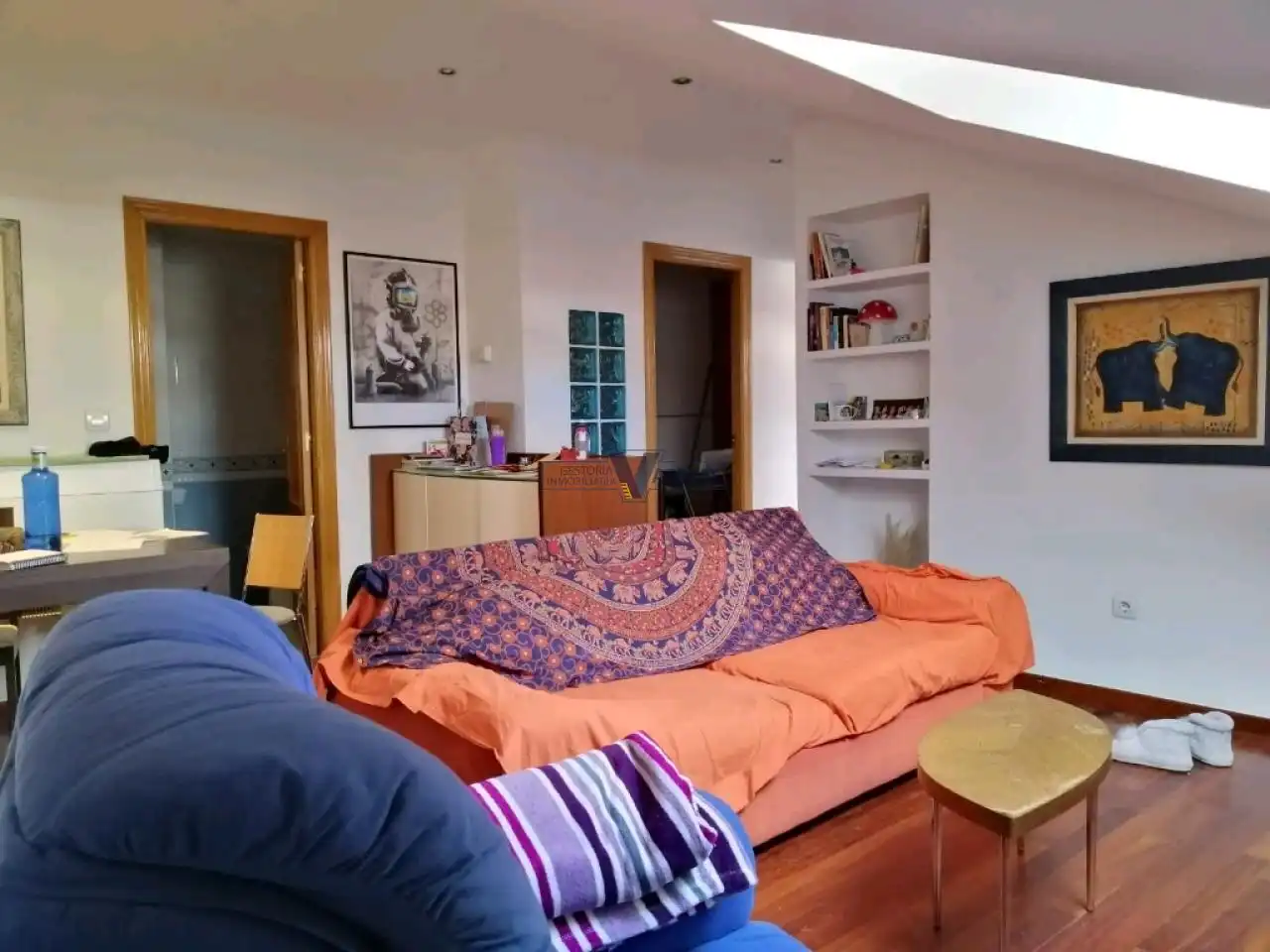 Wohnzimmer von Wohnungen zur Miete in Ourense Capital  mit Klimaanlage, Heizung und Parkett