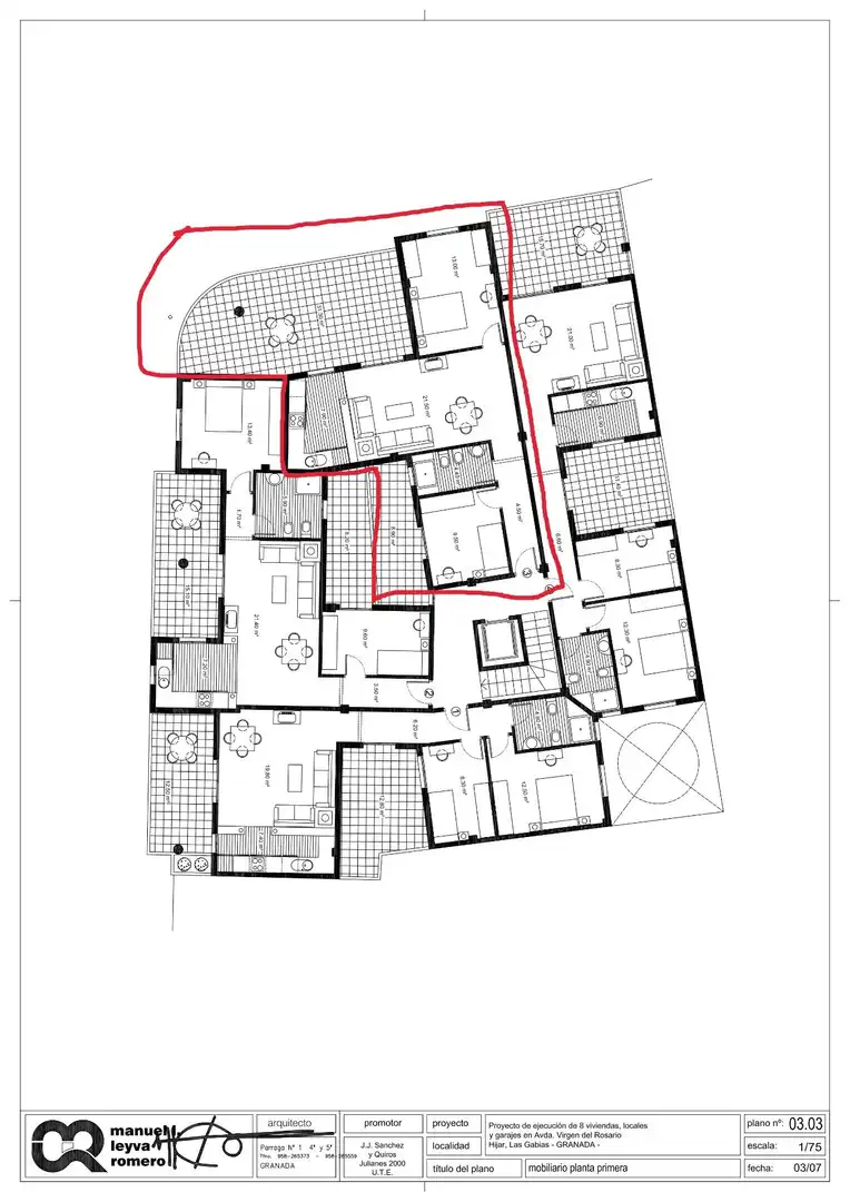 Piso con terraza en venta en Avenida de Virgen del Rosario, imagen 39