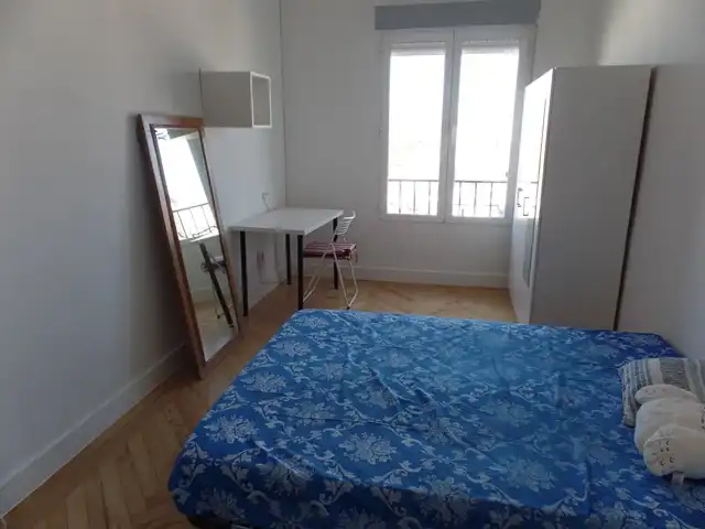 Dormitori de Pis de lloguer en Madrid amb Aire condicionat, Calefacció i Parquet
