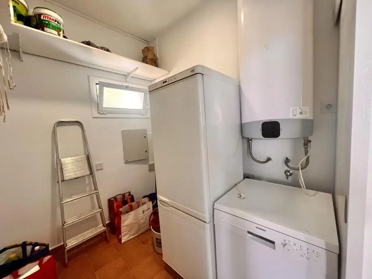 Küche von Haus oder Chalet zur Miete in Sitges mit Klimaanlage, Privatgarten und Terrasse